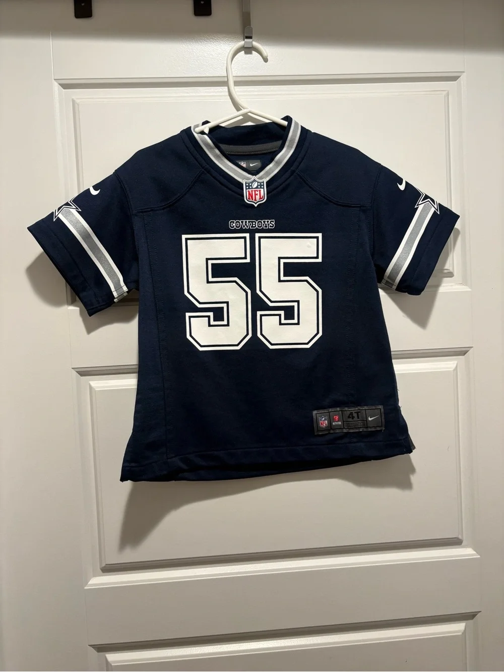 Toddler Dallas Cowboys Leighton Vander Esch Nike NFL Team Game Jersey - size 4